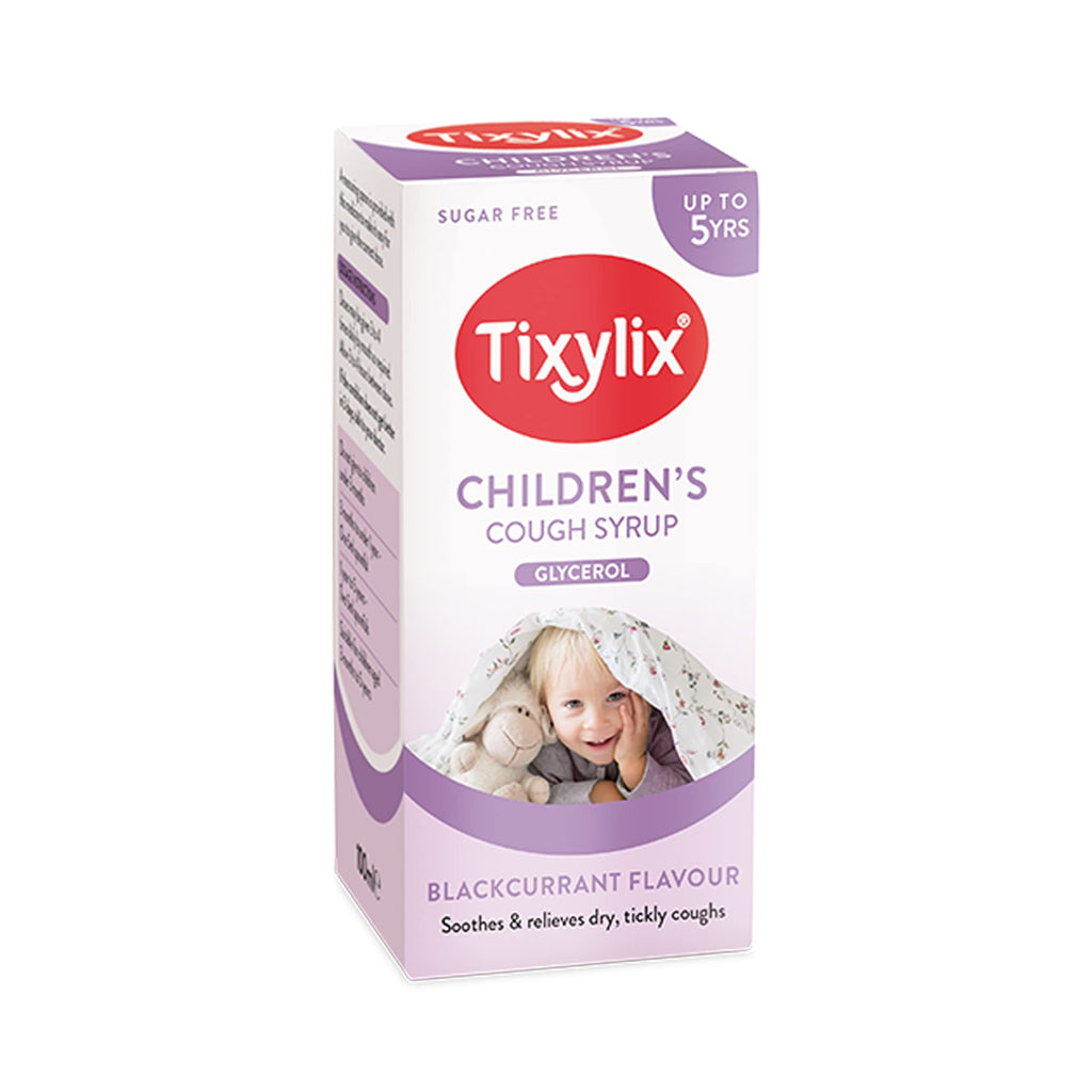 Tixylix Children's Dry & Tickly Cough Syrup 100ml Suitable from 3 months to 5 years - BeesActive Australia