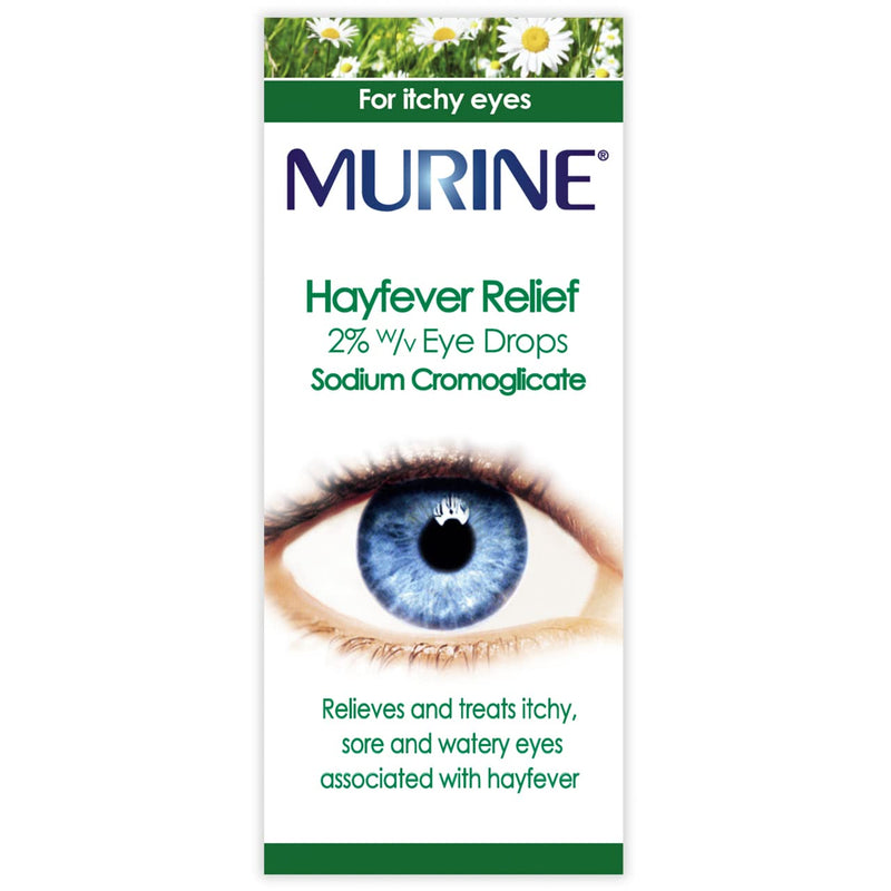 Murine Hayfever Eye Drops, Hayfever Treatment for Itchy and Painful Eyes, Anti-inflammatory Eye Drops 10ml - BeesActive Australia