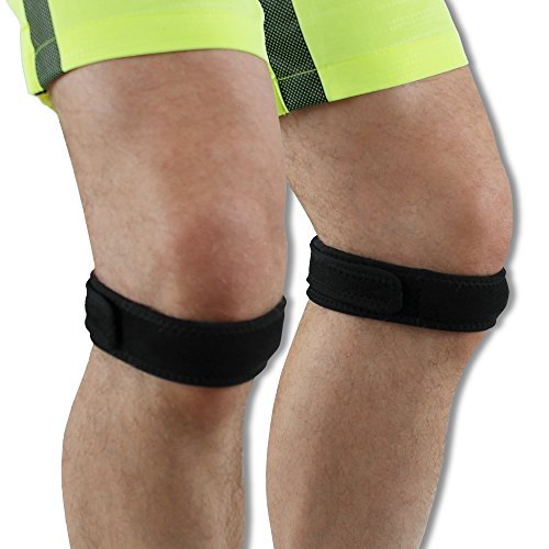 2 x NeoPhysio Magnetic Therapy Patella Tendon Knee Strap, Each Strap Contains 8 Magnets, Pain Relieving - Neo310m - BeesActive Australia