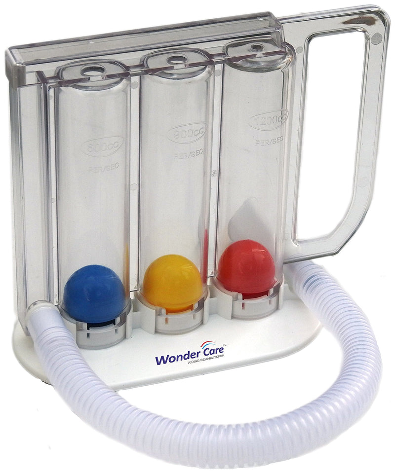 Wonder Care Deep Breathing Exerciser | Washable & Hygienic | Breath Measurement System | Lung Exerciser | with Handle - BeesActive Australia