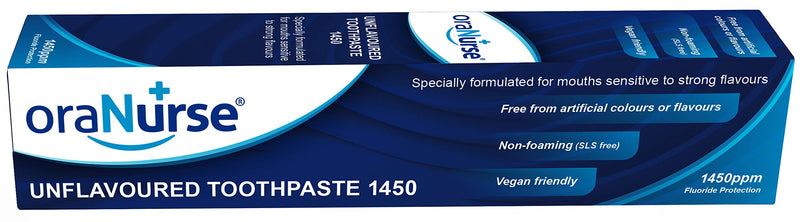 Oranurse 50ml Unflavoured Toothpaste Pack of 2 - BeesActive Australia