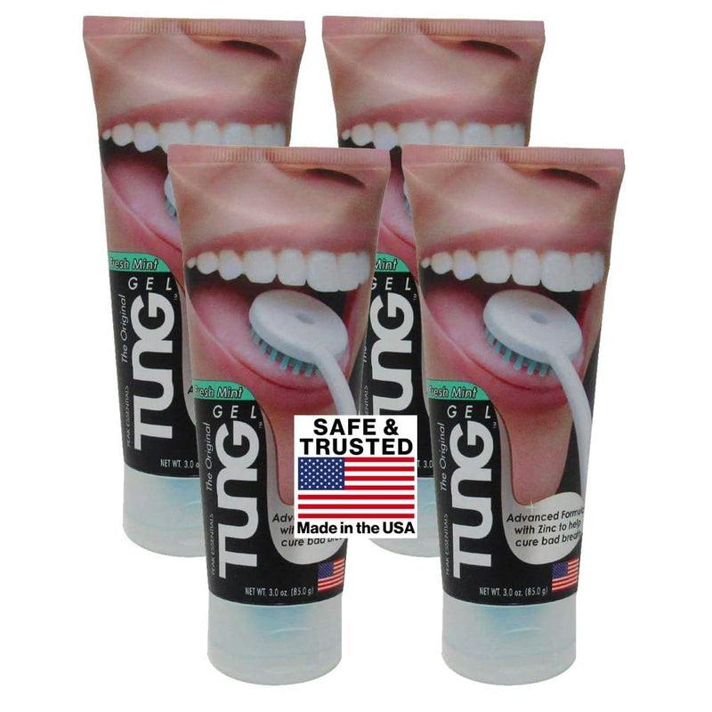 Tung Fresh Mint Tongue Cleaner Gel - Pack of 4 - BeesActive Australia