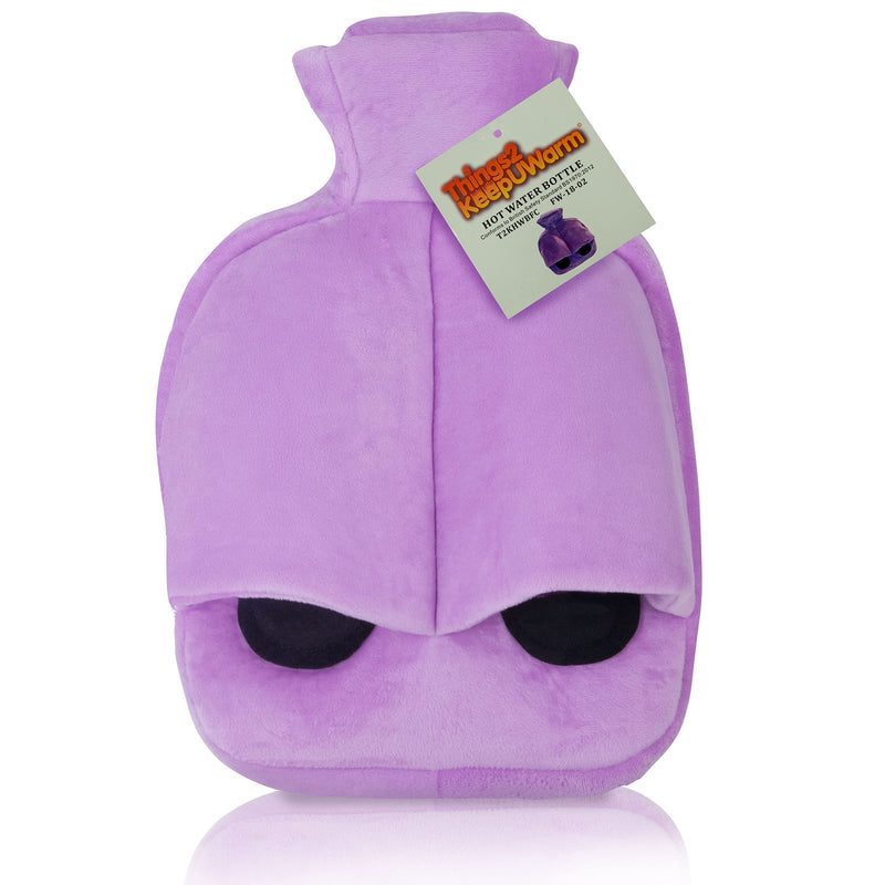 Things2KeepUWarm Heat Foot Warmer - 2L Hot Water Bottle Foot Muff - Purple Feet Warmer for Cold Toes - Non Electric Alternative - BeesActive Australia