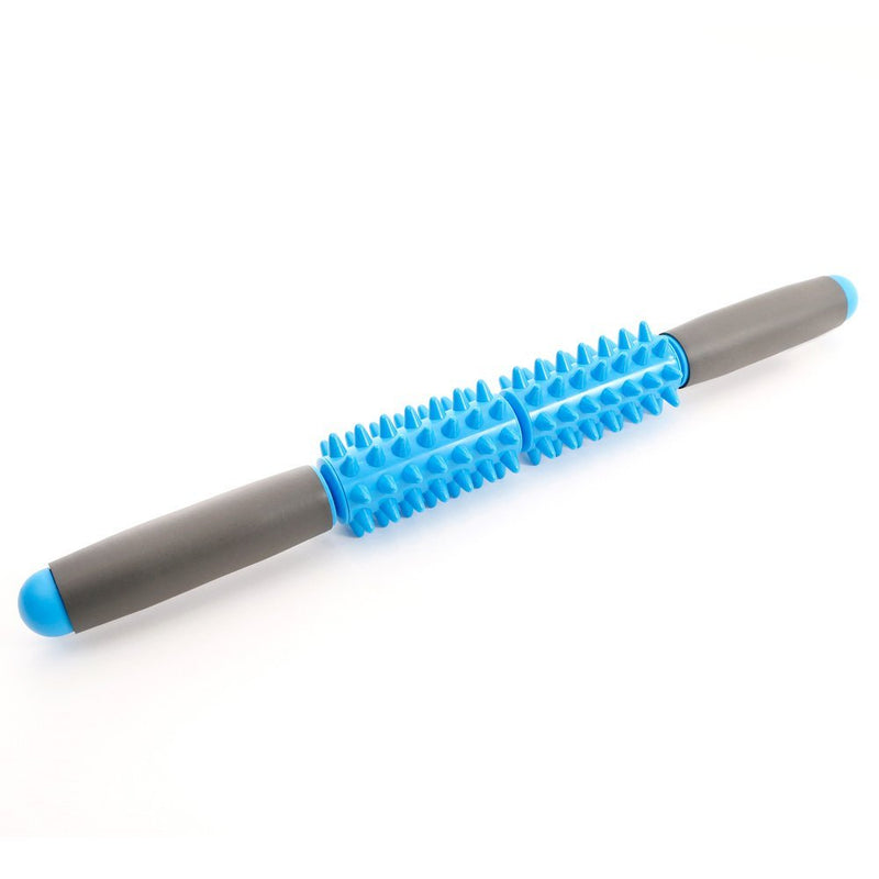 66fit Spiky Muscle Roller Stick - Includes Massage Stick Ebook - Deep Tissue Trigger Point Massage Tool For Tight Calf and Leg Muscles - BeesActive Australia