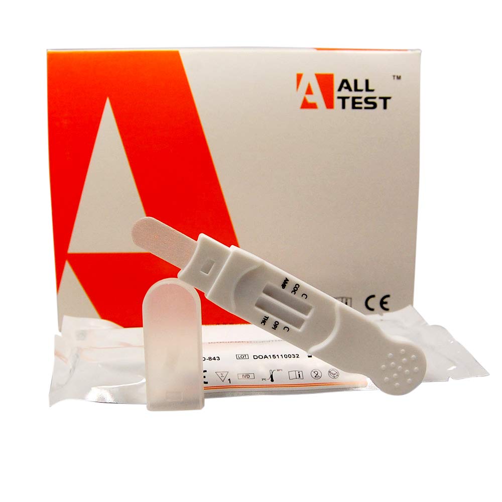Instant Saliva Drug Testing Kit ~ Screens for 4 Drugs in 1 Test Cannabis ~ Cocaine ~ Heroin ~Amphetamine - BeesActive Australia