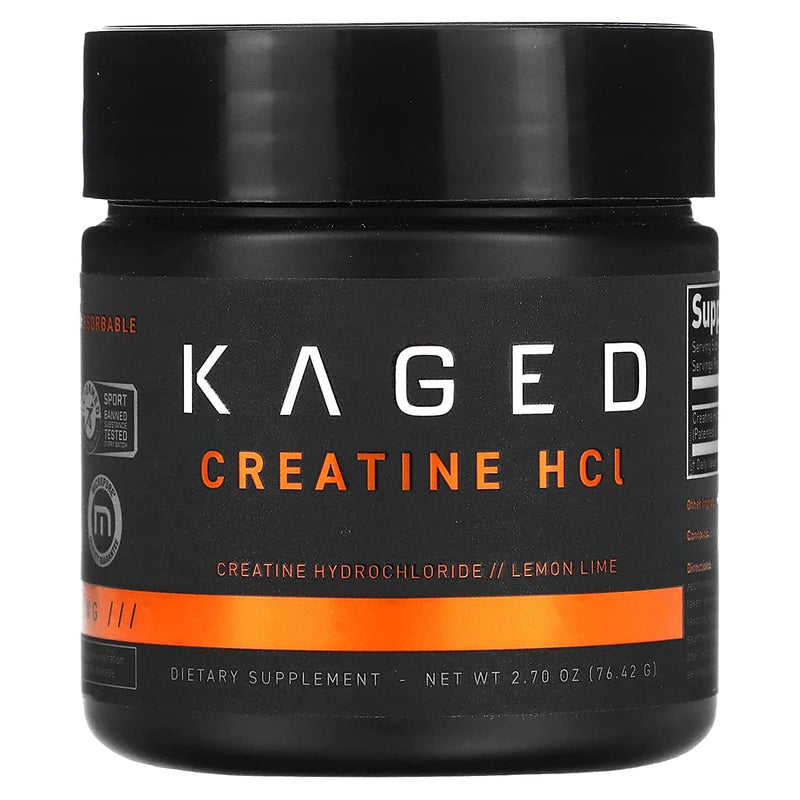 Creatine HCL Powder 75 Servings Lemon Lime - BeesActive Australia