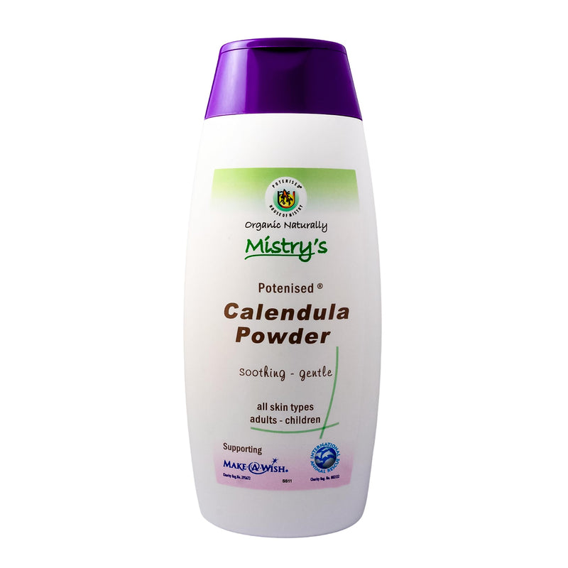 Mistry's Calendula Powder 150g - Natural Plant Based Powder for Wounds and Skin Irritation - Additive Free, Vegan - BeesActive Australia