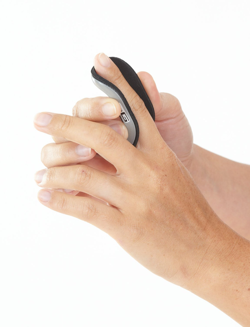 Neo G Finger Splint, Easy-Fit - Support For Trigger Finger, Mallet Finger, Baseball Finger, Strain, Sprains, Broken Fingers, Basketball - Patented Design - Class 1 Medical Device - Large - Grey Large: 6.5 CM // 2.6 IN - BeesActive Australia