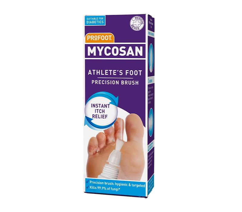 Profoot Mycosan Athletes Foot Including Precision Brush Helping to Target Those Itchy Areas - BeesActive Australia