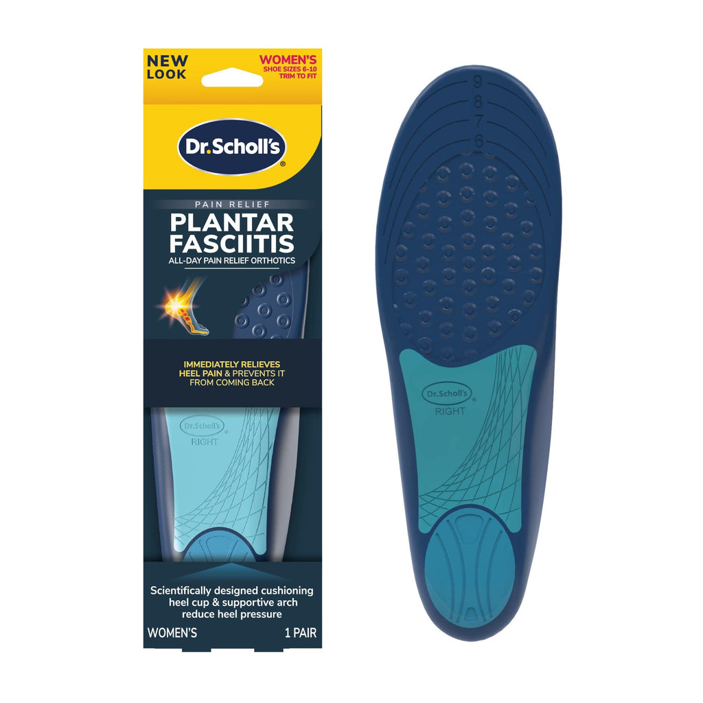 Dr. Scholl's 85273140 Pain Relief Orthotes for women, 1 pair, size 6-10 Grey One Size - BeesActive Australia