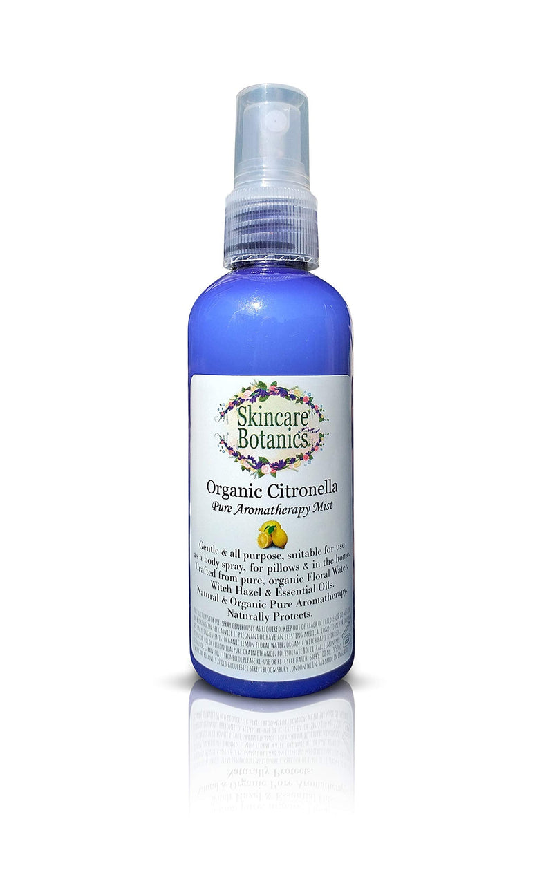 Aromatherapy Organic and Natural Citronella Room Spray, Pillow & Body Spray/Bug and Insect Repellent/Deet Free/Made in U.K. - BeesActive Australia