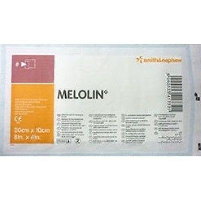 Melolin 10 x 20 cm x 10 Low Adherent Absorbent Dressings - Wounds Abrasions Burns - BeesActive Australia