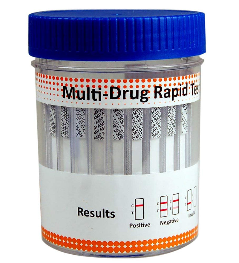 UKDrugTesting 13 in 1 Drug Testing Cup Kit Cannabis Cocaine Opiates and More in 1 Drug Test - BeesActive Australia
