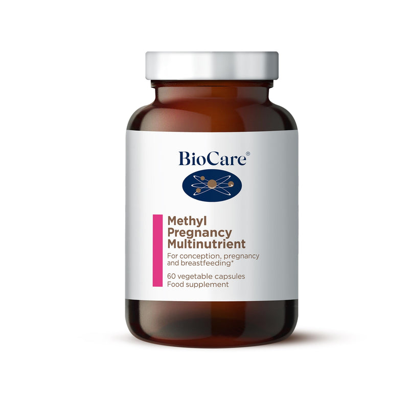 BioCare Methyl Pregnancy Multinutrient | for Conception, Pregnancy & Breastfeeding - 60 Capsules - BeesActive Australia