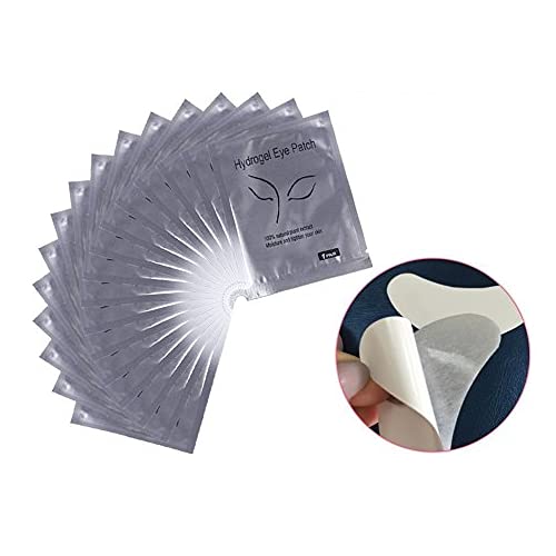 50Pairs Under Eye Gel Patches, Lint Free Under Eye Pads Hydrogel & Collagen Eye Moisture Mask for Eyelash Tinting & Lash Extension Makeup Beauty Tool for Pro Salon and Individual Use (silver) silver - BeesActive Australia