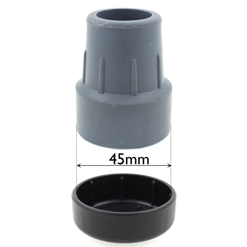 Lifeswonderful - Plastic Carpet Glides/Skis for Walkers & Zimmer Frames, for Ferrule with 45mm Base (2) 2 - BeesActive Australia
