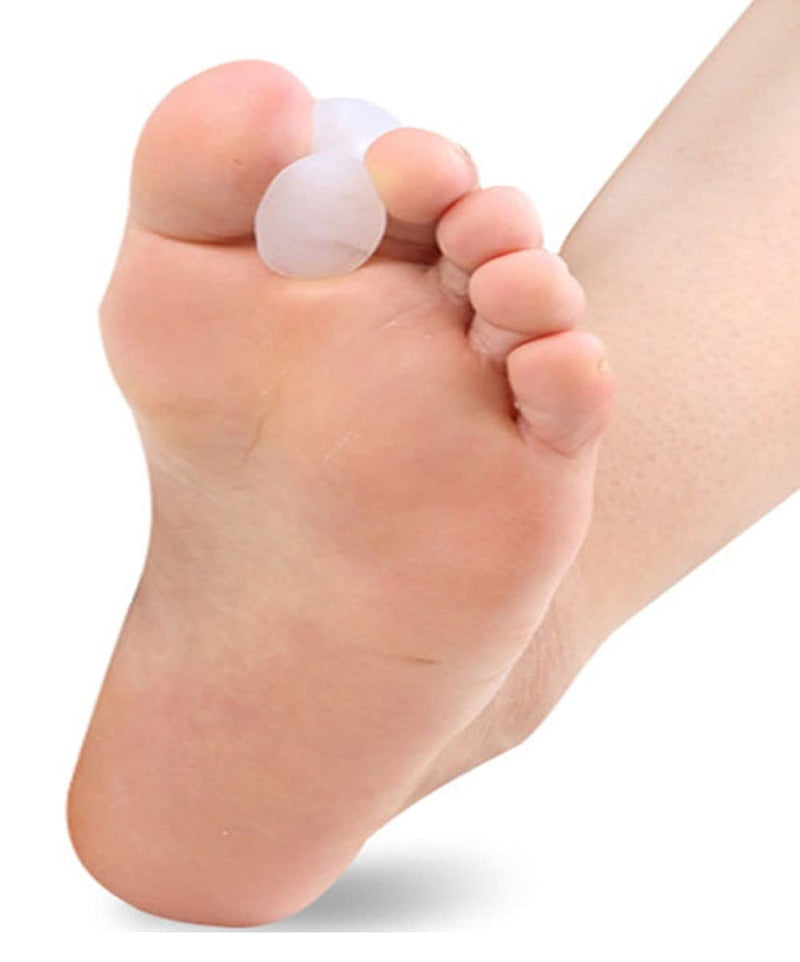 Pedimend Silicone Gel Toe Separator (5PAIR -10PCS) - Toe Spacer for Bunion - Bunion Straightener - Toe Separator for Overlapping Toes - Big Toe Alignment - Hallax Valgus Corrector - Unisex - Foot Care - BeesActive Australia