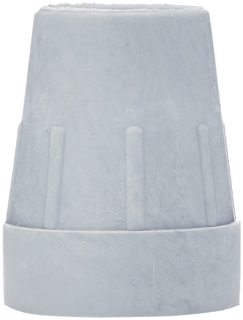 Merriway BH05710 (5 Pcs) Heavy Duty Rubber Walking Frame Crutch Ferrule Tips, Grey 25mm (1 inch) - Pack of 5 Pieces - BeesActive Australia