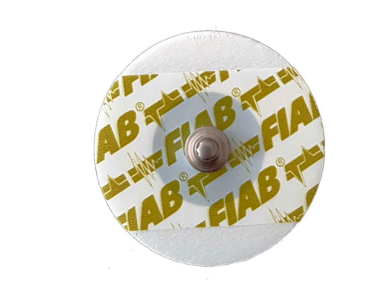 Fiab - Universal Disposable ECG Electrodes, made of Foam, Round shape, Ø 40 mm, Pediatric, 1 Pack of 50 Electrodes. Foam-Pediatric - BeesActive Australia