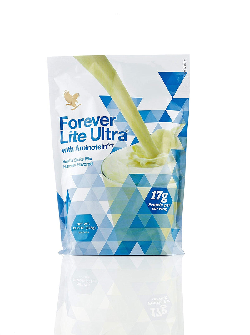 Forever Ultra Lite Protein Shake Vanilla 390 Gram Pouch - BeesActive Australia