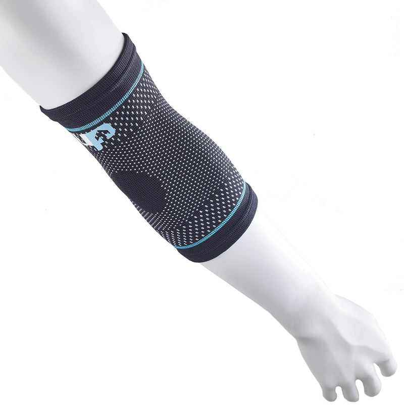 Ultimate Performance Ultimate Compression Elastic Elbow Support, Large, Black/Blue - BeesActive Australia