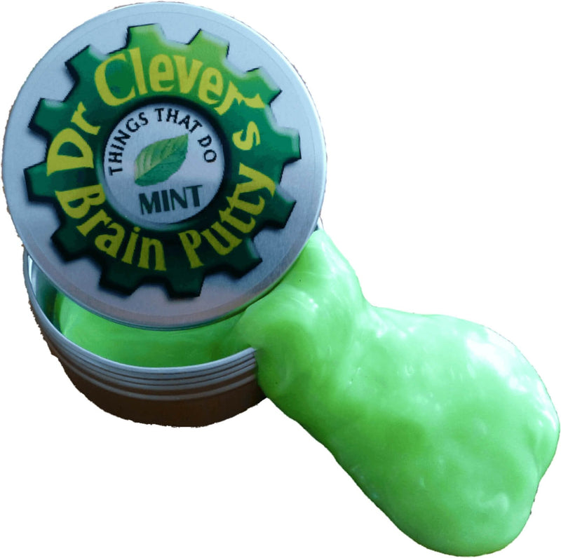 Dr Clever TM Stress Putty | Sensory Relief | Fidget Toy | Relax and Concentrate | Mint Scented 20g tin - BeesActive Australia