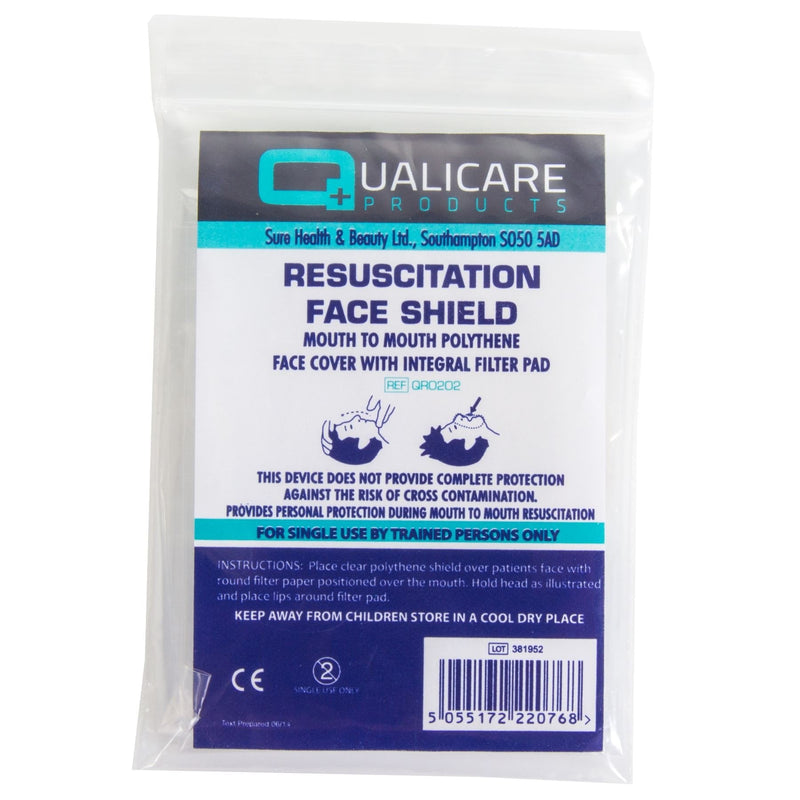 10x CPR Resuscitation Face Mask Shields - Mouth to Mouth First Aid Cross Contamination Protection - BeesActive Australia