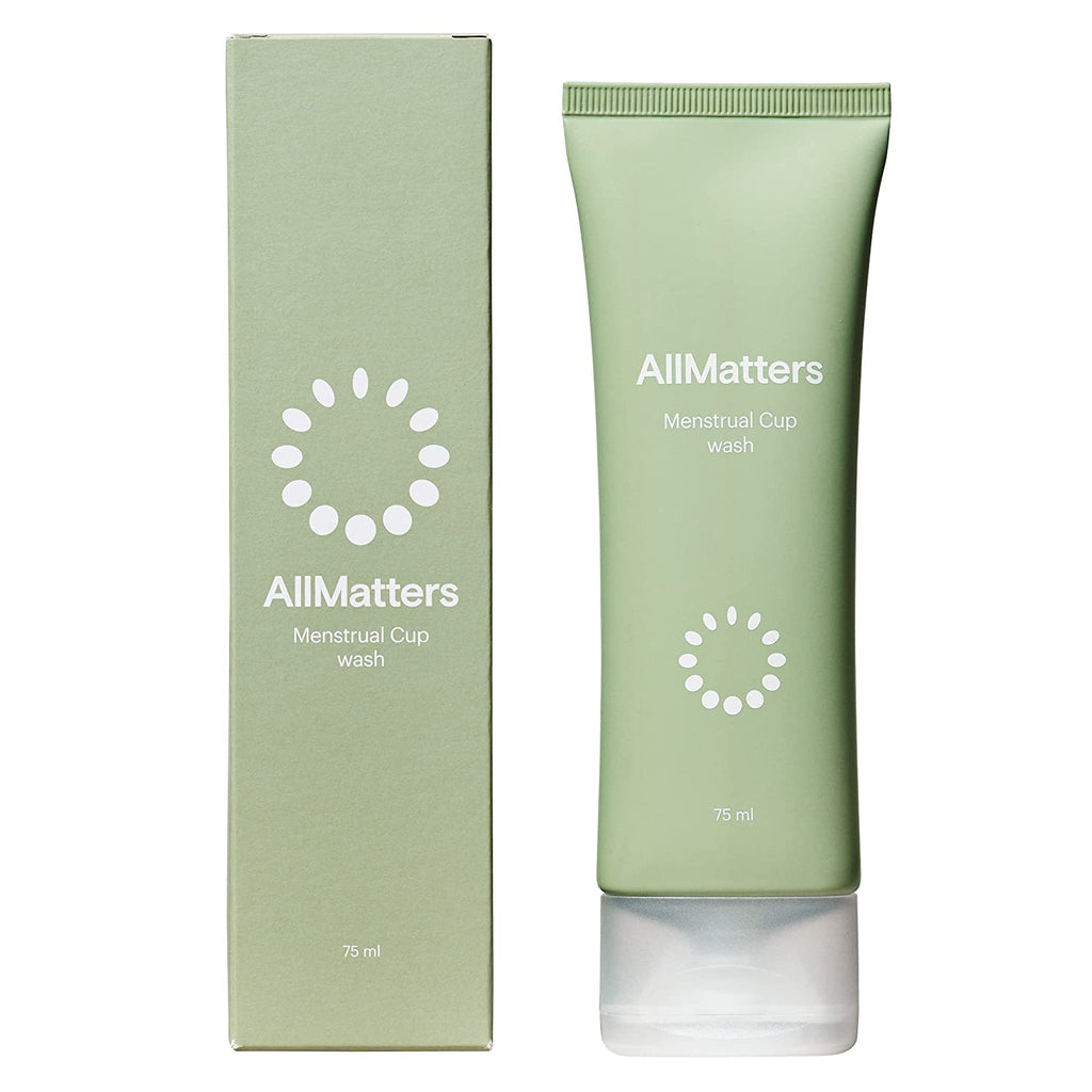 AllMatters (Formerly OrganiCup) Menstrual Cup Wash & Intimate Body Wash 75ml. pH-Balanced. No Perfume & No Allergens. - BeesActive Australia