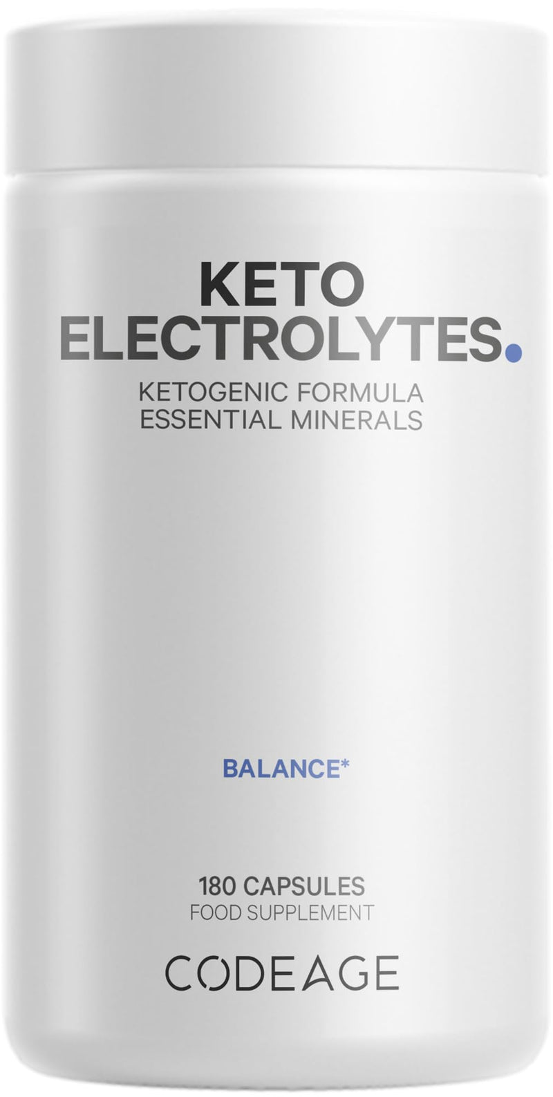 Keto Electrolytes Supplement – Vegan Electrolyte Tablets w Magnesium, Potassium, Calcium & Salt - Electrolyte Powder Salt Pills & Drink Hydration Supplements – Non-GMO, Keto Diet -180 Capsules - BeesActive Australia