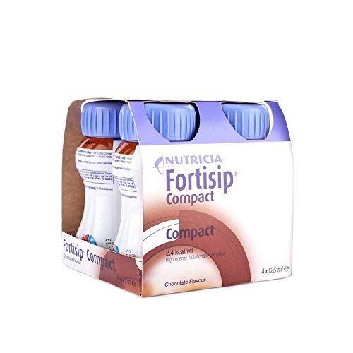 Fortisip Compact Chocolate (4 x 125ml) 125 ml (Pack of 4) - BeesActive Australia