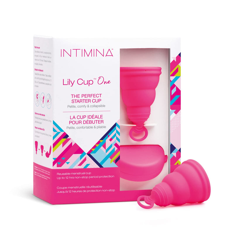 Intimina Lily Cup One - The Collapsible Menstrual Cup for Beginners, Period Cup for Teens Multicolor 1 count (Pack of 1) - BeesActive Australia