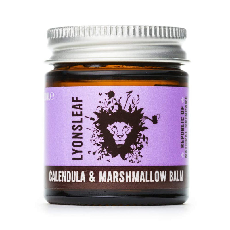 Calendula and Marshmallow Balm - 100% Natural - for dry, cracked, rough, hard or irritated skin (30ml) 30 ml (Pack of 1) - BeesActive Australia