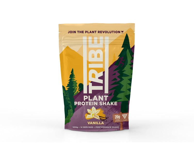 TRIBE Vegan Protein Powder - Vanilla + Cinnamon - Vegan, Gluten & Dairy Free (500g / 12 Servings) - BeesActive Australia