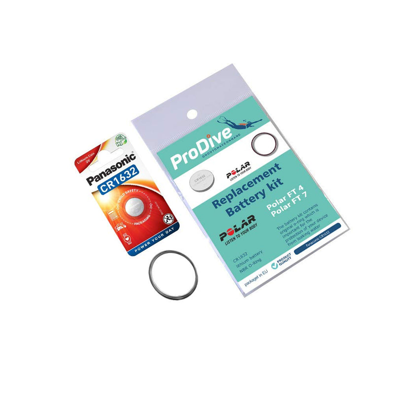 ProDive Batery Kit for Polar FT4 FT7 Heart Rate Monitor Sports Watch, Replacemen Service Spare Set - BeesActive Australia