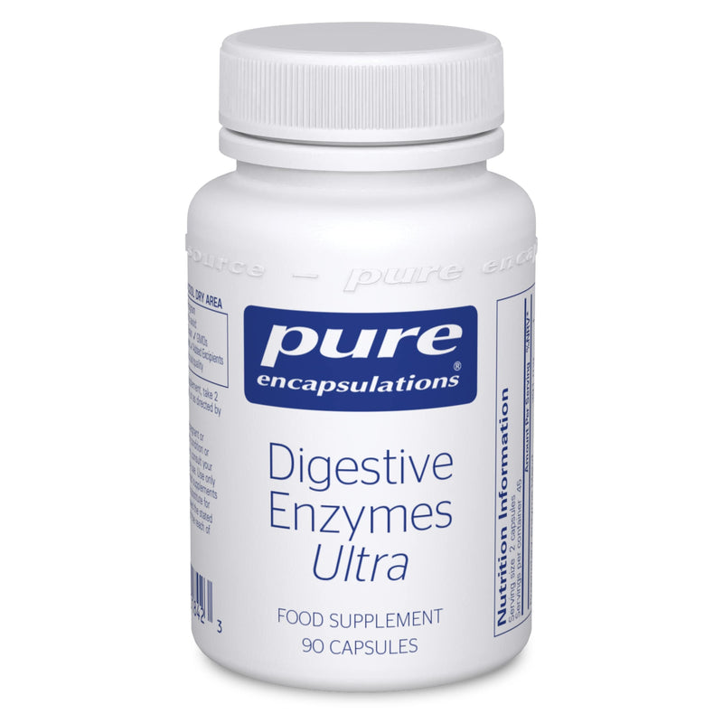 Pure Encapsulations - Digestive Enzymes Ultra - Broad Spectrum Vegetarian Digestive Enzymes - 90 Capsules - BeesActive Australia