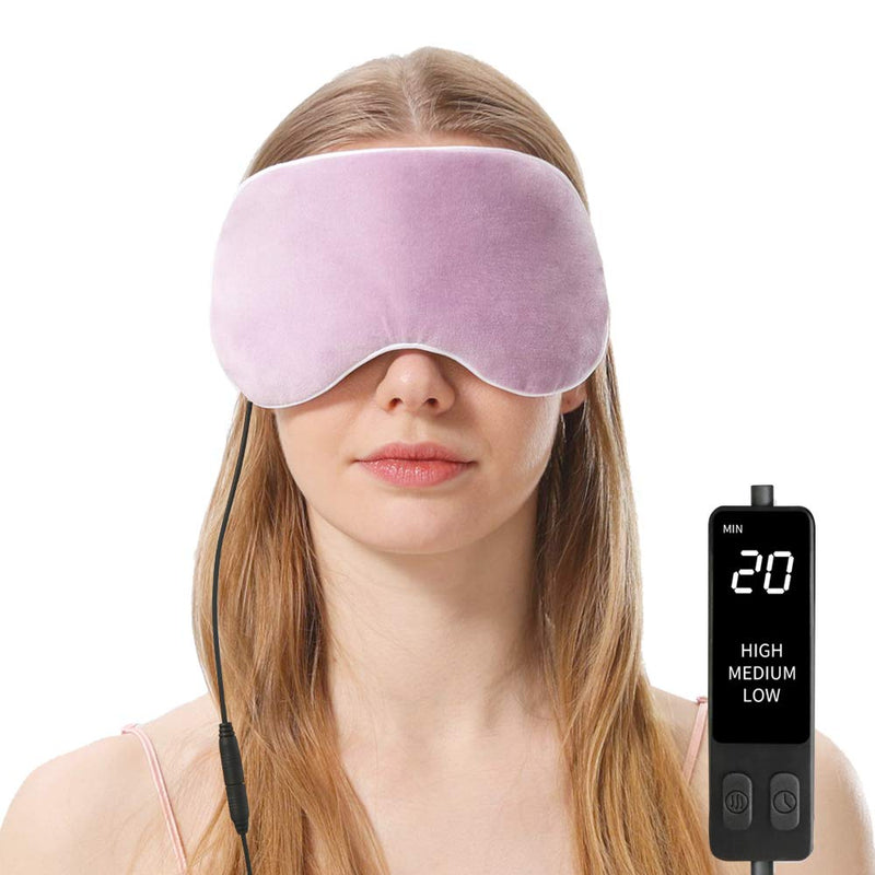 Aroma Season Heated Eye Mask Great for Blepharitis Dry Eye Treatment Styes Chalazion (Purple) Purple - BeesActive Australia