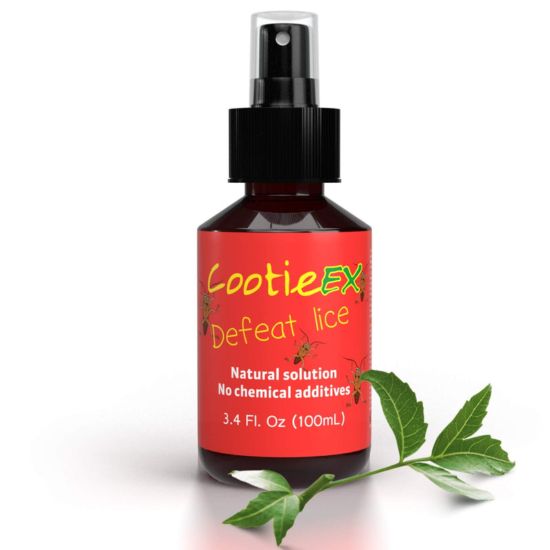 CootieEx Head Lice Treatments with Lavender Oil for Hair - Natural Nit Treatment - Prevent Head Lice Infestations: Anti Nits Head Lice Treatment - Alternative to Nit Shampoo & Head Lice Shampoo, 100ml - BeesActive Australia