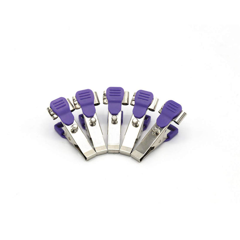 Veterinary EKG/ECG Alligator Electrode Clip Reusable Universal Connection Snap,Set of 5 - BeesActive Australia
