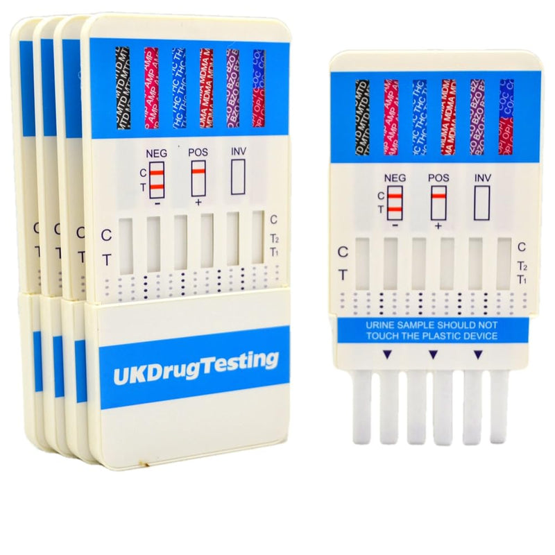 5 x Home Drug Test Kits UKDrugTesting drug testing kits for 7 common drugs of abuse in each test - BeesActive Australia