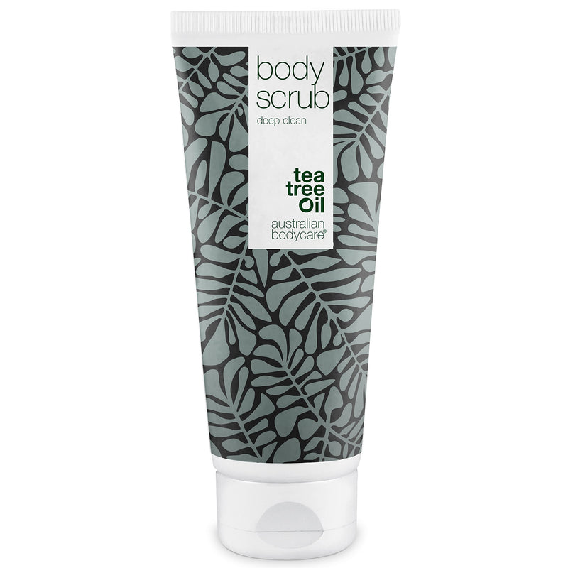 Australian Bodycare Body Scrub for Women & Men 200 ml | Tea Tree Oil Body Scrub Exfoliator | Foot Scrub for Hard Skin | for Pimples on The Back & Body | with Australian Tea Tree Oil 200 ml (Pack of 1) - BeesActive Australia