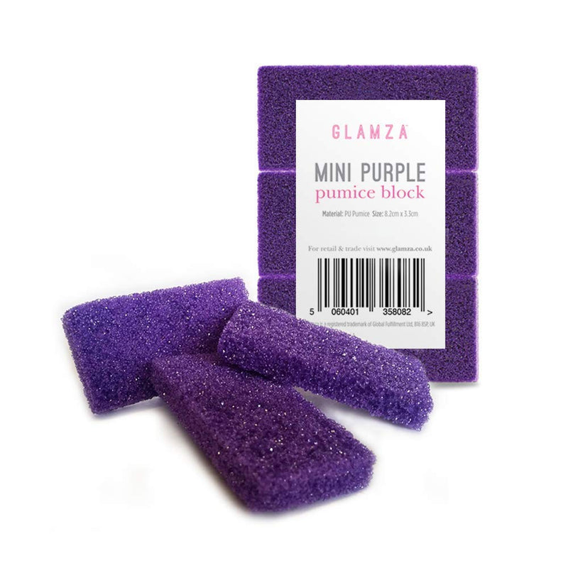 Glamza Foot Pumice Sponge Callus Exfoliate Stone Hard Skin Remove Pedicure Scrubber Pack of 4 - BeesActive Australia