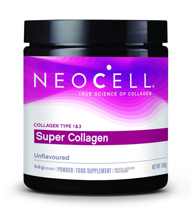 Neocell - Super Collagen Powder - 198g - Supports Healthy Skin, Hair, Nails, and Joints - Aids Collagen Production - BeesActive Australia
