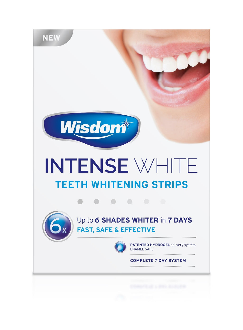 Wisdom Intense White - Teeth Whitening Strips (6 Shades Whiter in 7 Days) - BeesActive Australia