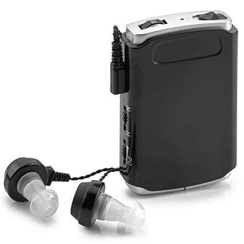 Pocket Sound Voice Enhancer Device with Duo Mic/Ear Plus Extra Headphone and Microphone Set, Personal Device by MEDca - BeesActive Australia