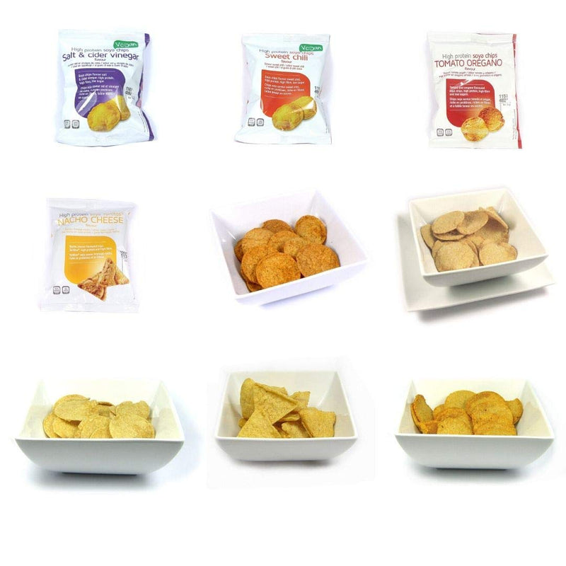 Billy's Diet | Diet Snacks Variety Pack | Low Calorie - Low Carb - High Protein - Vegetarian | Pack of 7 x 30g 30 g (Pack of 7) - BeesActive Australia
