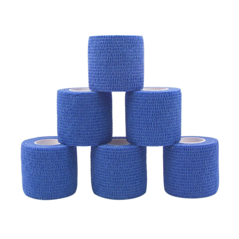 Nature Therapy First Step Cohesive Bandage 5cm x 4.5m (Blue, Box of 6) Pack of 6 Blue - BeesActive Australia