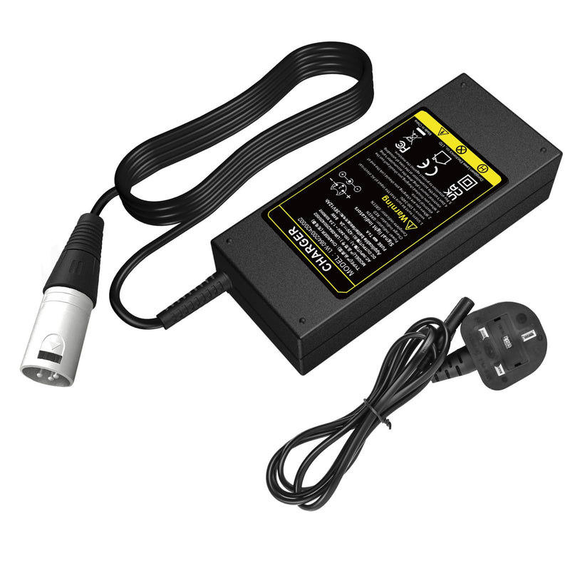 ARyee 42V 2A Scooter Battery Charger Compatible with Electric Mobility Scooter Power Chair Wheelchair with XLR Connector - BeesActive Australia