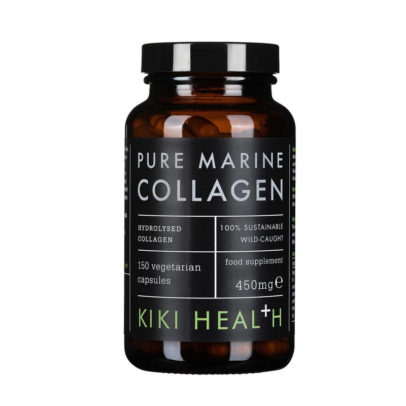 KIKI Health Pure Marine Collagen | 150 Capsules | No fillers or preservatives | Unflavoured - BeesActive Australia