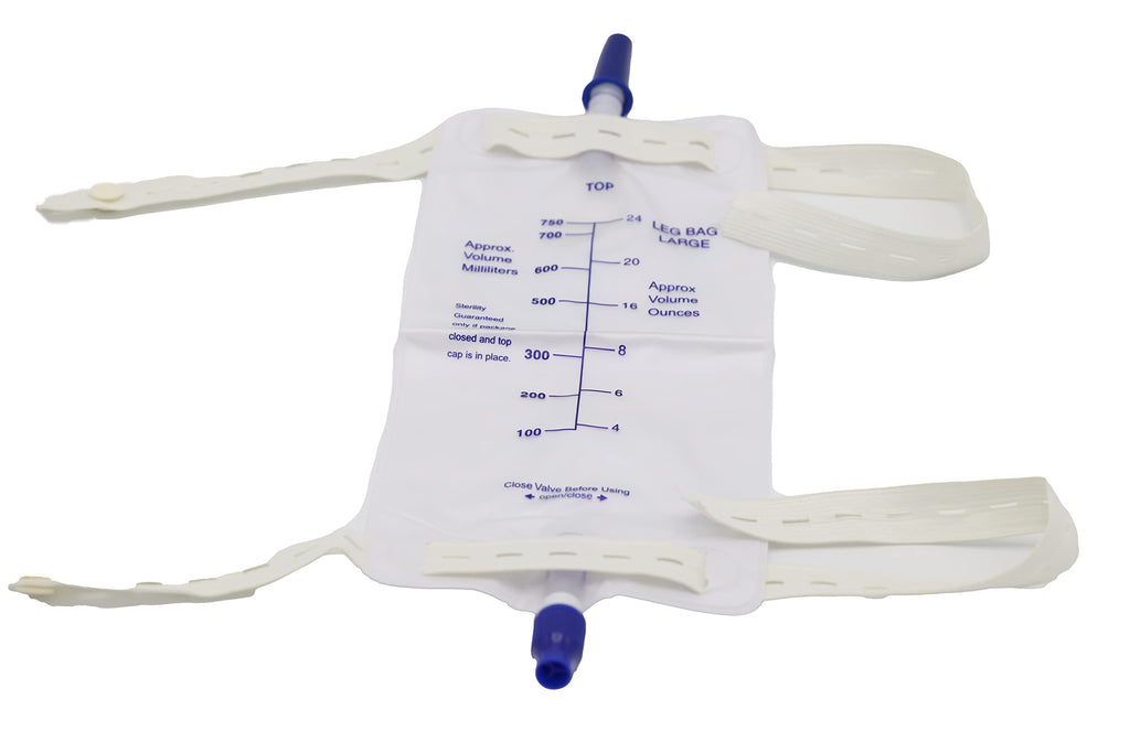 5 Male Urinal Bag Pee Bag Replacement Leg Bag for The Male Urinal 750 ML 5 Unit Product - BeesActive Australia