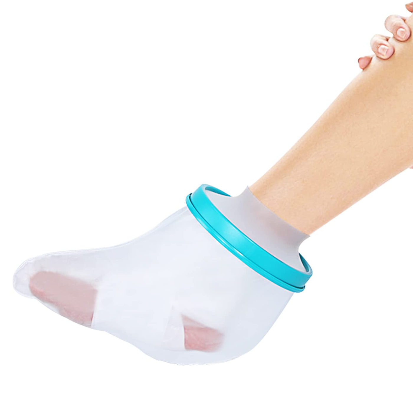 SUPERNIGHT Child Waterproof Half Leg Cast Cover - Reusable Watertight Protector For Teenager's Dressings, Injuries, Wound Burns - Anti-Slip Design - Kids Cast Bag | Buy Now With Express International Delivery - View #9